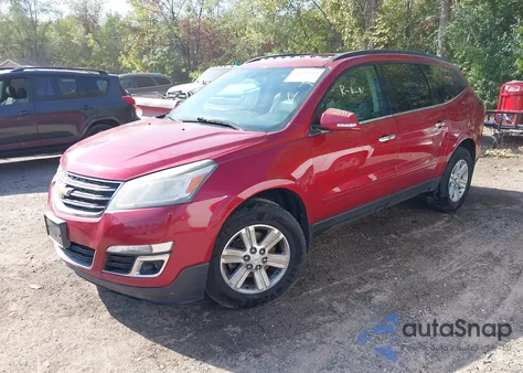 2014 Chevrolet Traverse 2Lt из США, поврежденный, VIN 1GNKRHKD1EJ170566